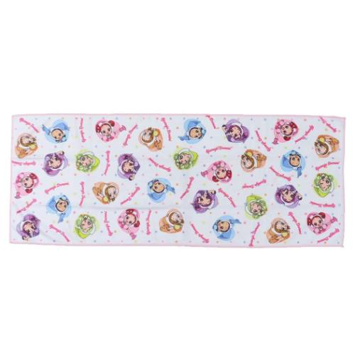 速乾フェイスタオル おジャ魔女どれみ ファストドライフェイスタオル ホワイト マリモクラフト 速乾吸..