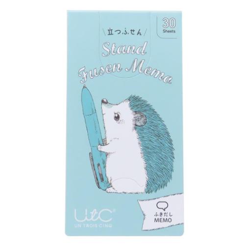 付箋 立つふせん 作家のハリネズミ ふきだし アニマル ヒサゴ 事務用品 付せん メモ かわいい メール便可 マシュマロポップ