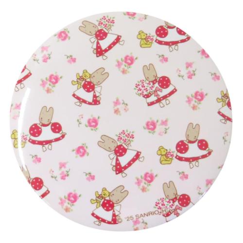 手鏡 マロンクリーム 缶ミラー 40th ちらし サンリオ マリモクラフト コンパクトミラー 身だしなみ メ..