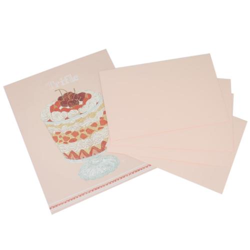 手紙セット いのうえ彩 レターセット トライフル アクティブコーポレーション 便箋&封筒 かわいい メール便可 マシュマロポップ