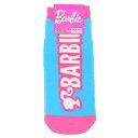 女性用靴下 バービー レディースソックス ロゴ BL Barbie スモールプラネット キャラックス 大人向け メール便可 マシュマロポップ