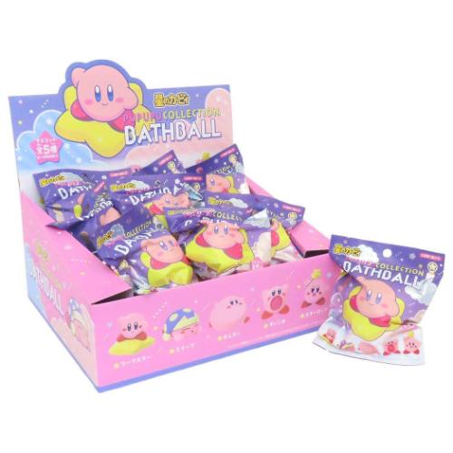 入浴剤 星のカービィ PUPUPUコレクションバスボール 全5種 24個入セット エスケイジャパン 子供とお風呂 おもしろ雑貨 まとめ買い マシュマロポップ