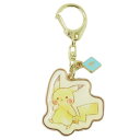 キーリング ポケットモンスター ピカチュウイニシャルキーホルダー A ポケモン カミオジャパン プレゼント メール便可 マシュマロポップ