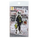 ダイカットシール バンクシー BRANDALISED 透明素材ステッカー Boy With Teddy ゼネラルステッカー デコステッカー 耐水耐光 メール便可 マシュマロポップ