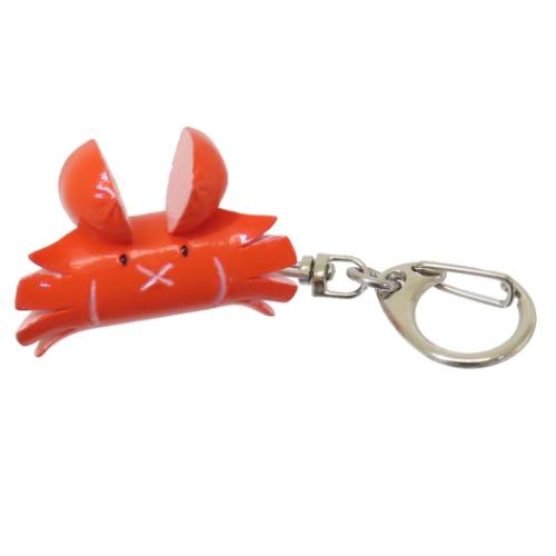 キーリング ウインナーキーホルダー かにさん ノルコーポレーション プレゼント かわいい メール便可 ..