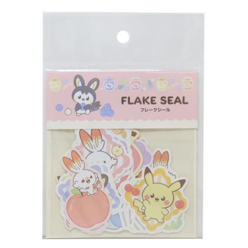 フレークシール ポケットモンスター ダイカットミニシール ポケピース フルーツ ポケモン マリモクラフト デコレーション デコシール メール便可 マシュマロポップのサムネイル
