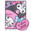 ダイカットシール マイメロディ&クロミ キャラクターステッカー 50th&20th Anniversaries ぎゅぎゅっ サンリオ スモールプラネット ダイカットビニールステッカー デコシール 耐水性 メール便可 マシュマロポップ