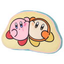 クッション 星のカービィ ダイカットクッション カービィ play with ワドルディ 三英貿易 プレゼント インテリア マシュマロポップ