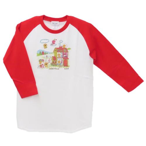 T-SHIRTS 水森亜土 ラグランスリーブTシャツ 七分袖 オウチ ワタナベ ファッション メール便可 マシュマロポップ