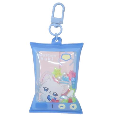 ガールズ雑貨通販マシュマロポップのキーリング ぷちきゅあ エアふわキーホルダーBIG ぷちきゅあゆき プリキュア バンダイ プレゼント エアインキーホルダー アニメメール便可 マシュマロポップ|詳細画像