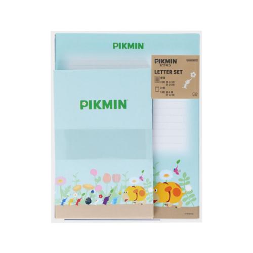 手紙セット ピクミン レターセット あさ サンスター文具 便箋&封筒? ゲームメール便可 マシュマロポップ