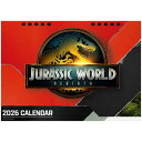 2026 Calendar ジュラシックワールド 復活の大地 2026年卓上カレンダー スケジュール 恐竜 インロック 書き込み 映画メール便可 マシュマロポッ...