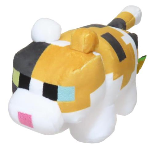 ぬいぐるみ マインクラフト コレクションぬいぐるみ ネコ Minecraft プレゼント プラッシュドール ゲーム マシュマロポップ