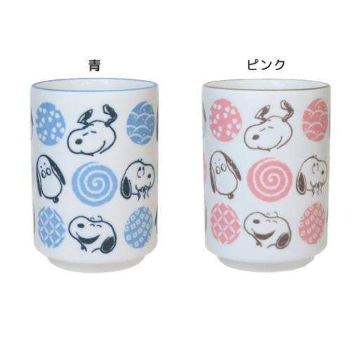 湯のみ スヌーピー 湯呑 和柄紋 ピーナッツ 金正陶器 プレゼント ギフト マシュマロポップ