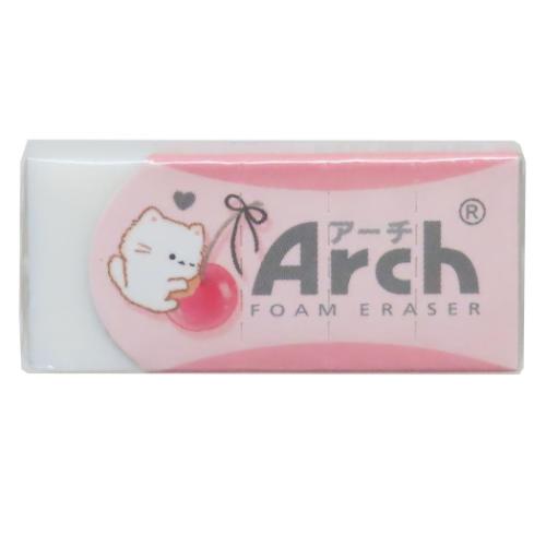 けしごむ もぐにゃん ARCHミニ消しゴム チェリー カミオジャパン 新学期準備文具 かわいい メール便可 マシュマロポップ