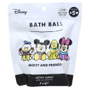 入浴剤 DISNEYx松本セイジ バスボール 全5種の内どれか1個 ディズニー ノルコーポレーション 子供とお風呂 おもしろ雑貨 マシュマロポップ