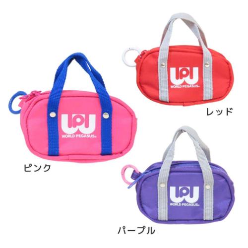 ミニポーチ ワッペ ワールドペガサス イヤホンポーチ WORLD PEGASUS フロンティア 小物入れ 平成レトロ マシュマロポップ