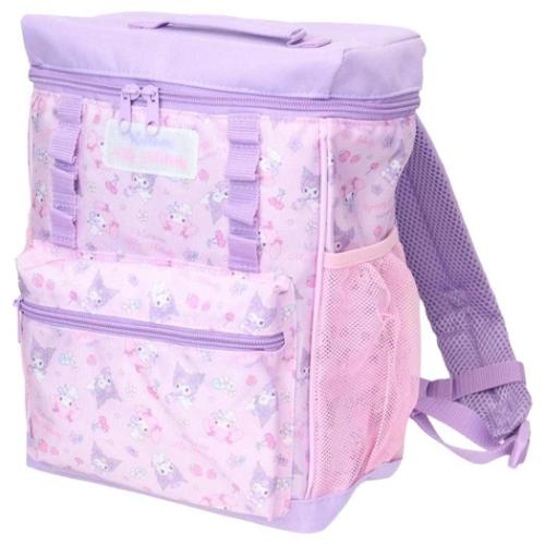 キッズデイパック マイメロディ＆クロミ スクエアリュック サンリオ 高波クリエイト 子供用 子ども リュックサック 女の子 マシュマロポップ