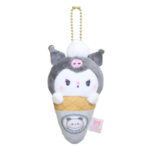 マスコット サンリオキャラクターズxもちもちぱんだ マスコットキーホルダー クロミ アイス サンリオ カミオジャパン ミニぬいぐるみ マシュマロポップ