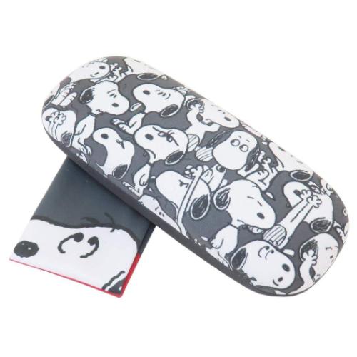 眼鏡ケース スヌーピー クロス付きメガネケース オールスタイルSN ピーナッツ マリモクラフト ハードタ..
