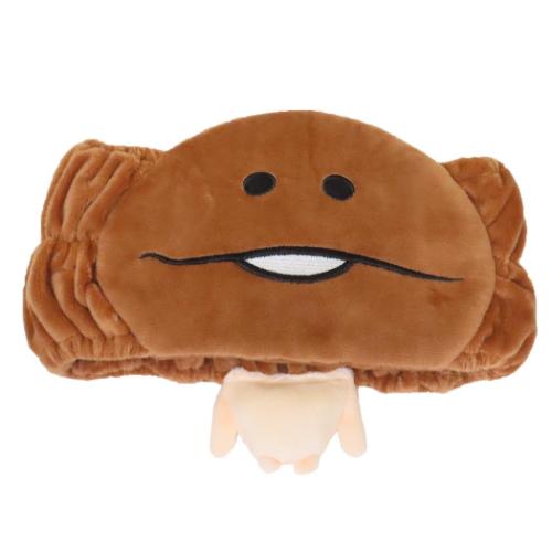 ヘアアクセ おさわり探偵なめこ栽培キット からだ付き フェイスヘアバンド なめこ ティーズファクトリ..