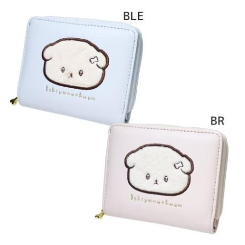 二つ折り財布 いしよわちゃん ラウンド札入れ ラウンドショートウォレット サンエックス サンアート プ..