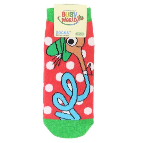 女性用靴下 リチャードスキャリー レディースソックス ローリー RD スモールプラネット キャラックス 大人向け 絵本メール便可 マシュマロポップ