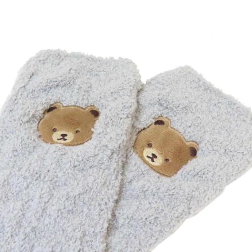 女性用靴下 ビョルン ルームソックス グレイ フレンズヒル 防寒用品 ウォーマー雑貨 寒さ対策 メール便可 マシュマロポップ