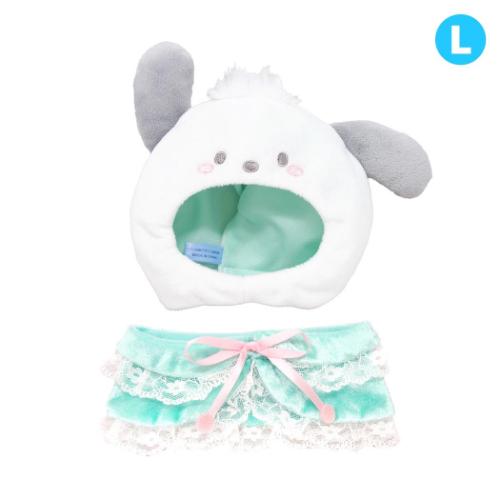 推し活アイテム ポチャッコ プラッシュコスチューマー レースケープ L サンリオ 内藤デザイン ぬいぐるみ用 ぬい活 メール便可 マシュマロポップ