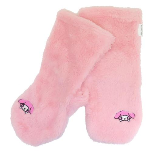 女性用防寒靴下 マイメロディ 滑り止め付ボアルームソックス アップ サンリオ ジェイズプランニング ウォーマー雑貨 防寒用品 マシュマロポップ