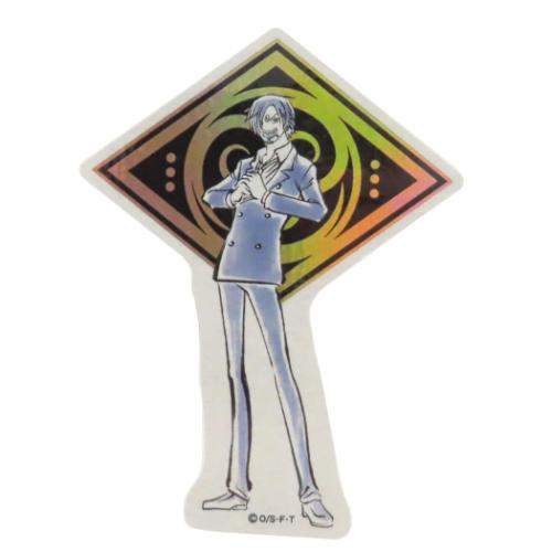 ダイカットシール ワンピース ステッカー サンジ 少年ジャンプ デコシール スマホステッカー アニメメール便可 マシュマロポップ