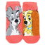 女性用防寒靴下 わんわん物語 もっこもこ靴下 スパゲッティ ディズニー スモールプラネット レディース..