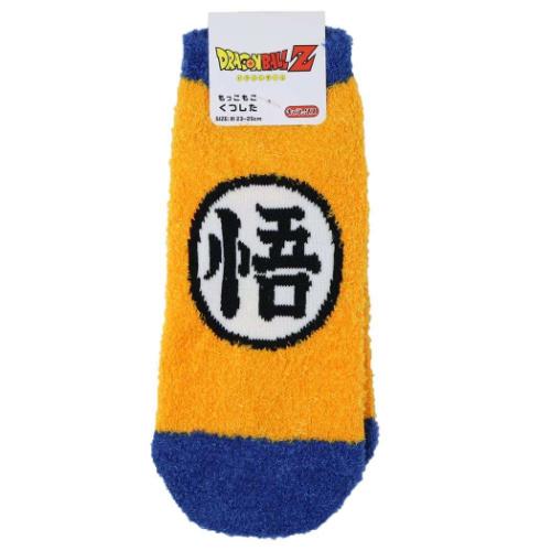 女性用防寒靴下 ドラゴンボール もっこもこ靴下 悟マーク スモールプラネット レディースソックス ウォ..