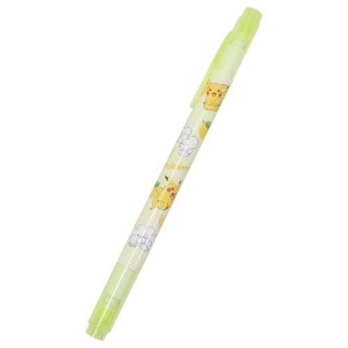 カラーマーカー ポケットモンスター 蛍光ツインペン ピカチュウ ワッカネズミ ポケモン カミオジャパン..