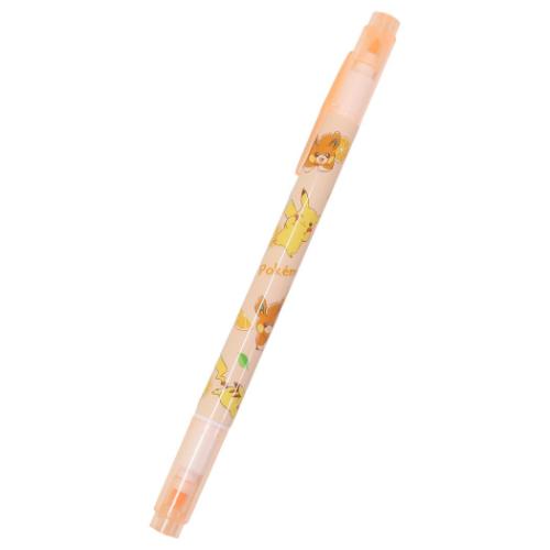 カラーマーカー ポケットモンスター 蛍光ツインペン ピカチュウ パモ ポケモン カミオジャパン 蛍光ペ..