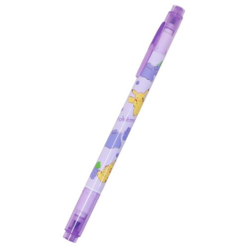 カラーマーカー ポケットモンスター 蛍光ツインペン ピカチュウ メタモン ポケモン カミオジャパン 蛍..