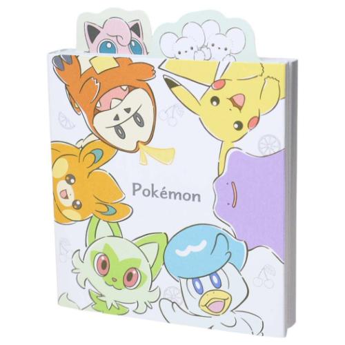 メモ帳 ポケットモンスター パタパタメモ ポケモンの輪 ポケモン カミオジャパン 新学期準備文具 かわいい メール便可 マシュマロポップのサムネイル