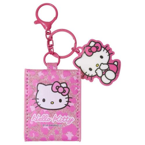 キーリング ハローキティ ミニミラーチャーム ギャル ピンク サンリオ サンアート 手鏡 メール便可 マシュマロポップ(4)