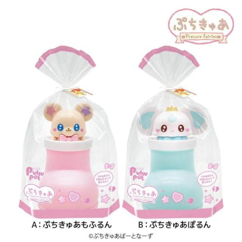 クリスマスお菓子 ぷちきゅあ PukuPot ぷちきゅあ Precure Fairies プリキュア ハート Xmasプレゼント 女の子 マシュマロポップ