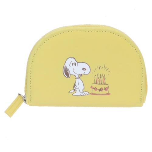 ミニポーチ スヌーピー アクセサリーポーチ YE ピーナッツ マリモクラフト 小物入れ メール便可 マシュ..