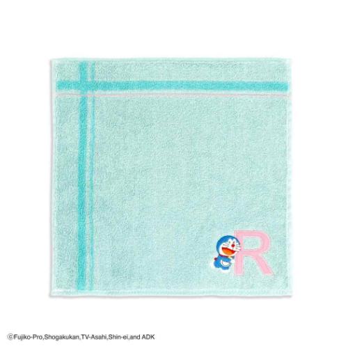 ミニタオル ドラえもん フルフィーコットン タオルハンカチ スマート R MiRAi 藤子F不二雄 タオル美術館 かわいい プレゼント イニシャル アニメメール便可 マシュマロポップ