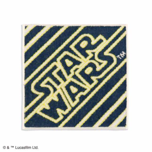 ミニタオル スターウォーズ フルフィーコットン タオルハンカチ ネオンロゴ STAR WARS タオル美術館 プ..