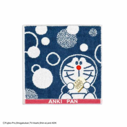 ミニタオル ドラえもん フルフィーコットン タオルハンカチ アンキパン MiRAi ネイビー 藤子F不二雄 タオル美術館 かわいい プレゼント アニメメール便可 マシュマロポップ