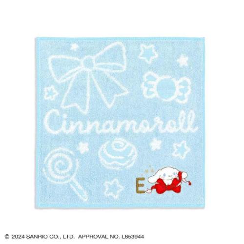 ミニタオル シナモロール フルフィーコットン タオルハンカチ ビッグリボン E サンリオ タオル美術館 ..