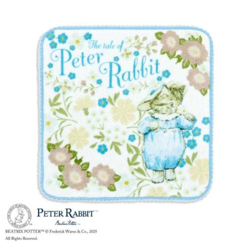 ミニタオル ピーターラビット タオルハンカチ トム タオル美術館 プレゼント 絵本メール便可 マシュマ..