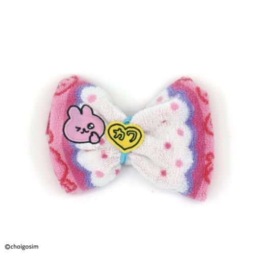 ミニタオル チェゴシム タオルハンカチ リボン ピンク タオル美術館 プレゼント マシュマロポップ