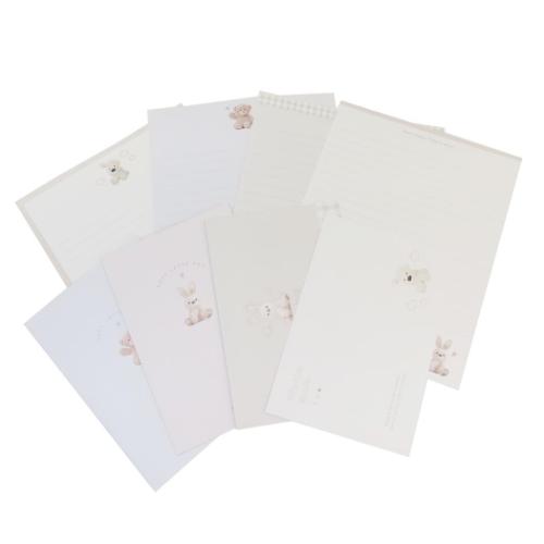 レターセット ボリューミーレター マイフラッフィーフレンズ うさぎ クーリア 手紙セット 便箋＆封筒 ..