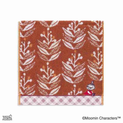 ミニタオル ムーミン フルフィーコットン タオルハンカチ シック リトルミイ ブラウン 北欧 タオル美術館 プレゼント かわいい メール便可 マシュマロポップ