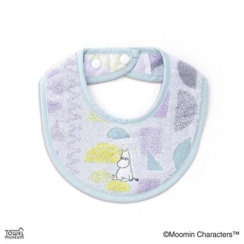 ベビービブ ムーミン フルフィーコットン スタイ 夢ごごち ブルー 北欧 タオル美術館 プレゼント かわいい メール便可 マシュマロポップ