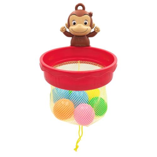 おもちゃ おさるのジョージ どこでもたまいれ 尾上萬 玩具 屋内遊び 絵本 マシュマロポップ